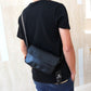 Men's Crazy Horse Leather Korean Fashion Trendy Men's Messenger Bags