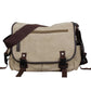 Men's Unique Versatile Canvas Horizontal Fashion Men's Messenger Bags