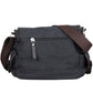 Men's Unique Versatile Canvas Horizontal Fashion Men's Messenger Bags