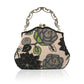 Women's Embroidery Linen Vintage Old Cheongsam Perfect Evening Bags