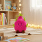 10" Dragon Fruit Plush Toy | Kawaii Fruit Stuffed Animal | Made in USA