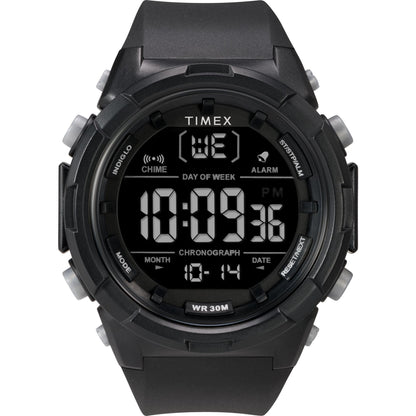 Reloj Digital Timex para Hombre de 50 mm - Correa Negra Esfera Digital Caja Negra
