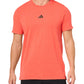 adidas Mens Designed for Training Workout T-Shirt Bright Red