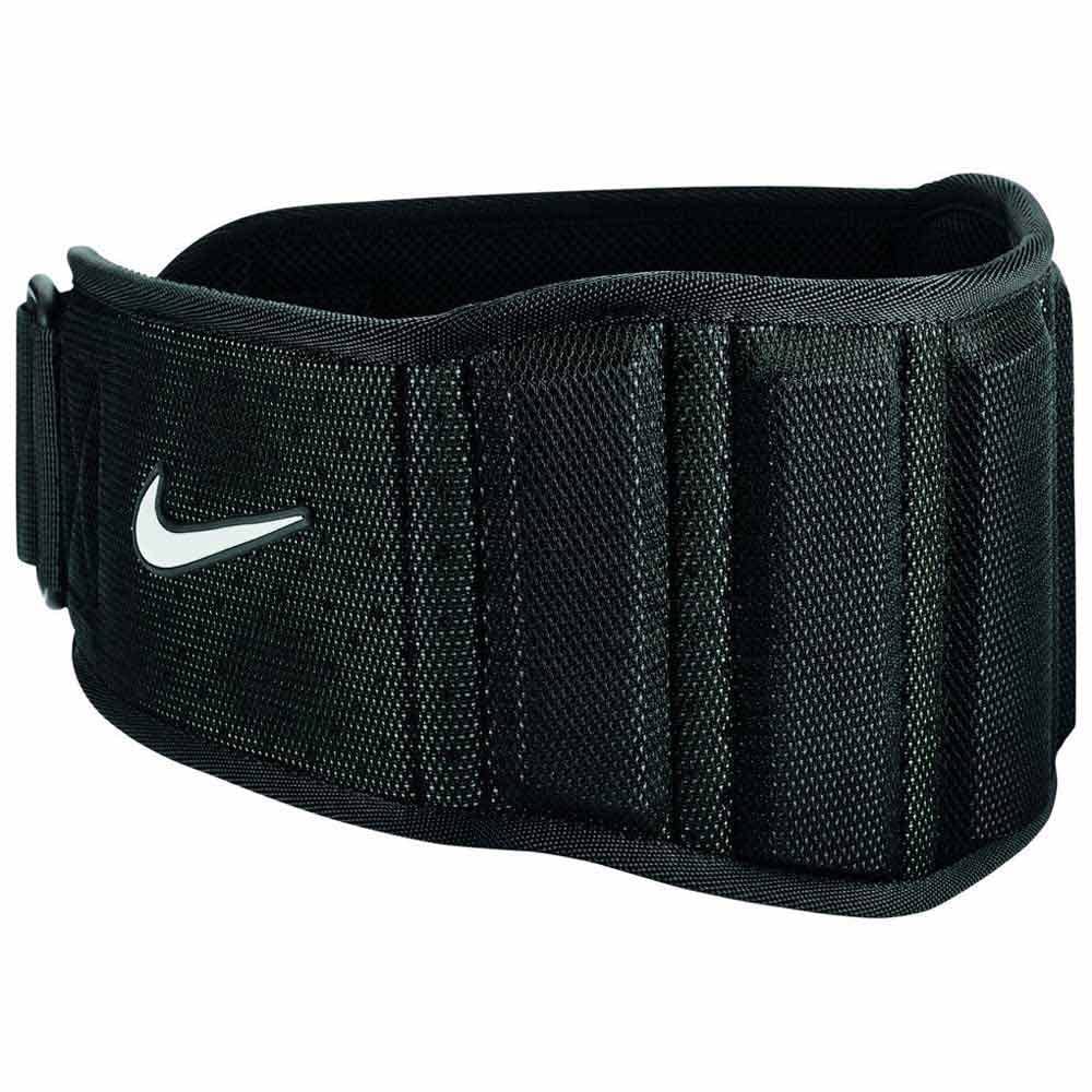 Cinturón Nike de entrenamiento estructurado 3.0 S Negro/Negro/Blanco
