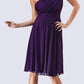 CLEARANCE - Cinderella Divine 3909 One Shoulder Chiffon Dress (Size 2XL)