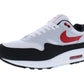 NIKE Modern para hombre, blanco, rojo universitario, 8 EE. UU.