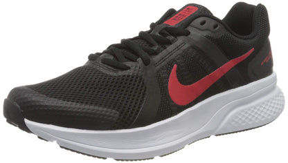 NIKE Zapatillas de hombre Run Swift 2 Negras Rojo Univ Blancas 10