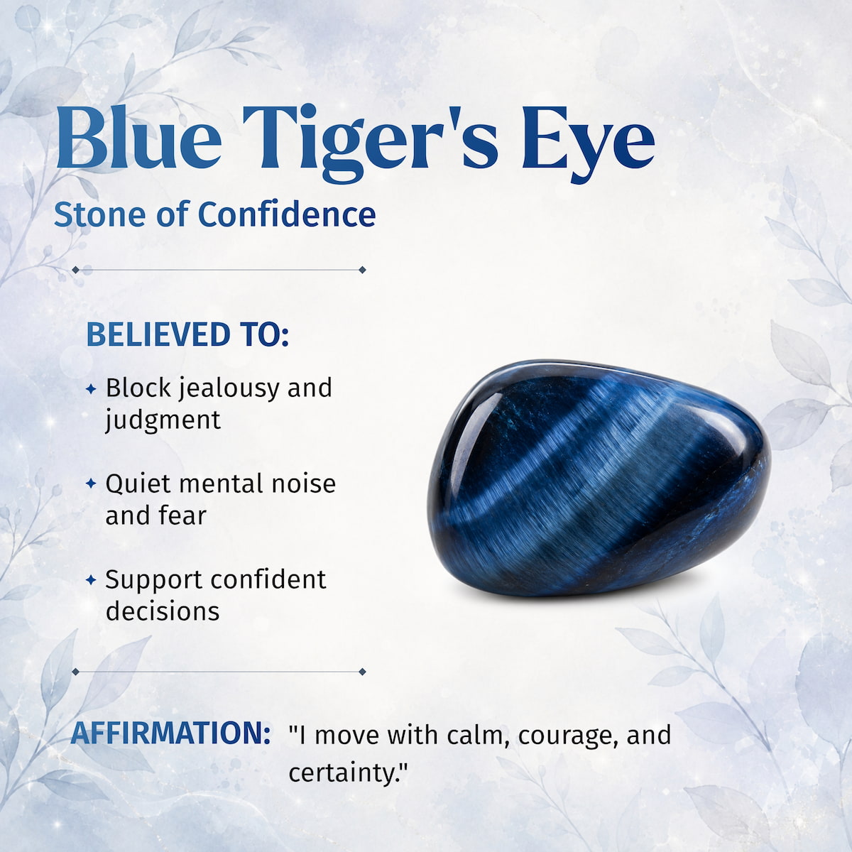 Pulsera Ojo de Tigre Azul