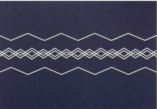Modern Geometric Blue – Greeting Cards
