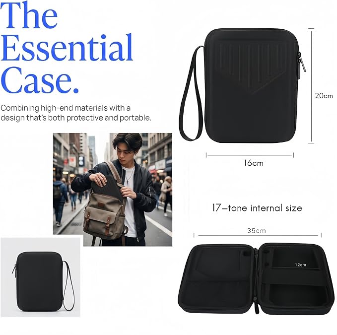 Estuche grueso para Kalimba de 17 teclas, bolsa para piano de pulgar, bolsa de almacenamiento impermeable a prueba de golpes