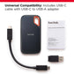 Sandisk 2TB Extreme Portable SSD, Up to 1050MB/s Read Speeds (Old Model)