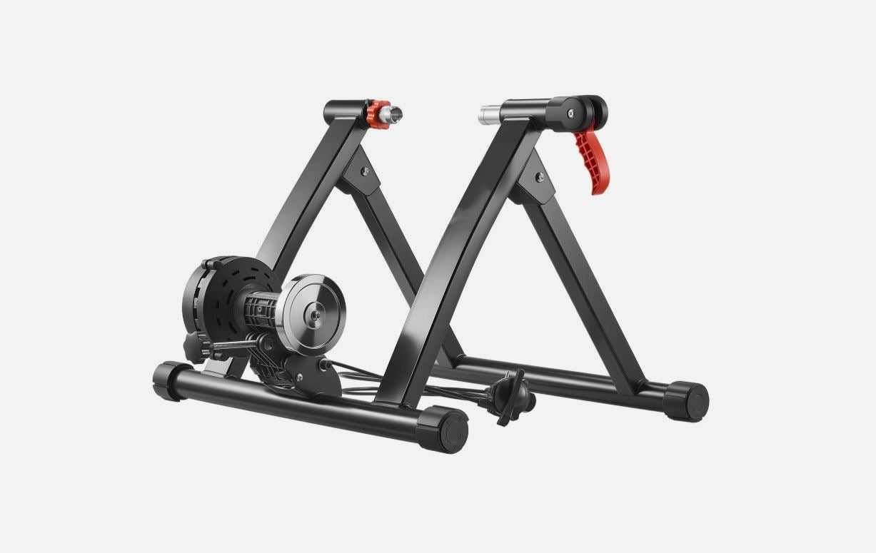 Soporte de ciclismo para interiores Uimoso Magnetic Bike Trainer, compatible con ruedas de 26-29 pulgadas y 700C