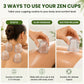 ZEN Body Cupping Set 1 Small 1 Large Cups