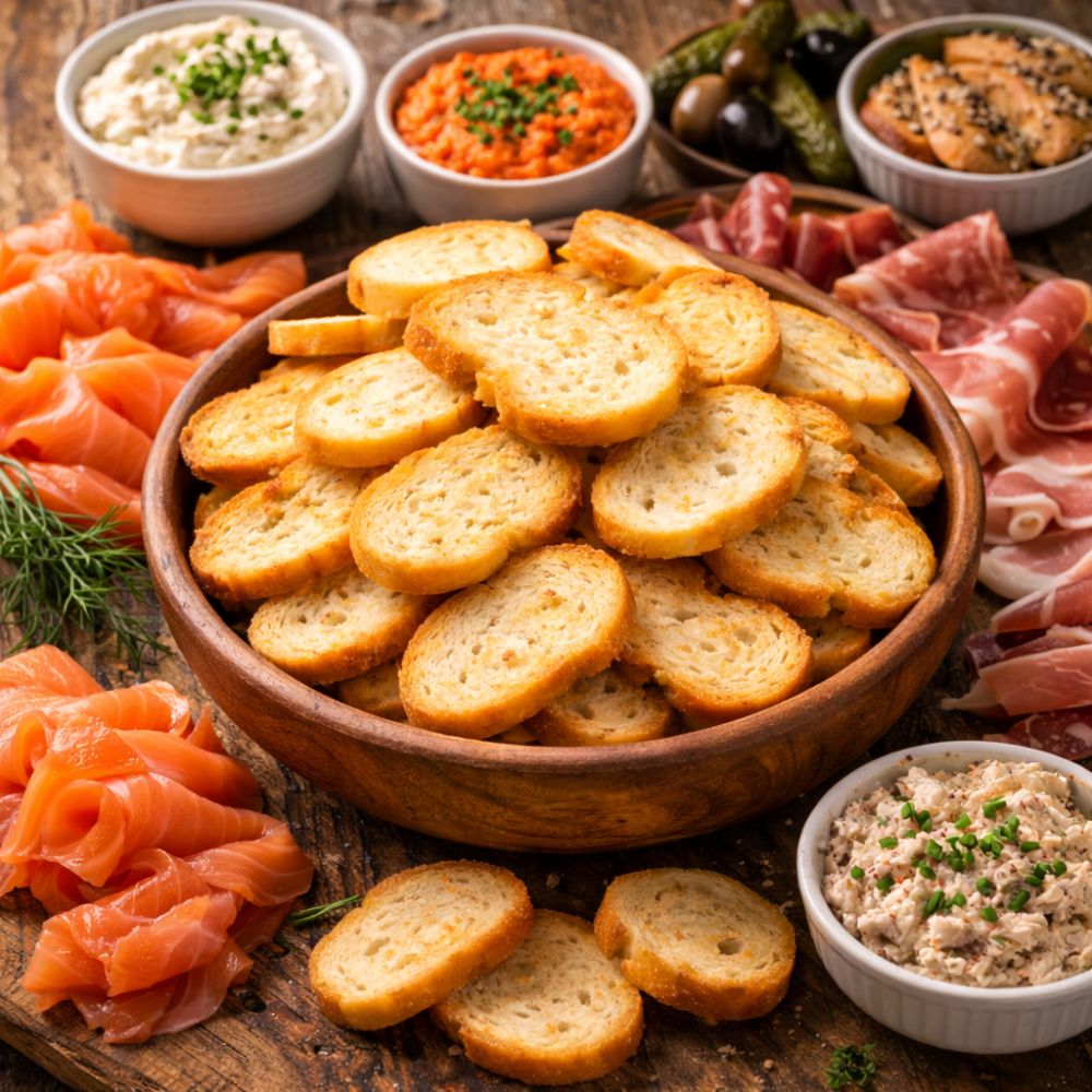Garlic Bagel Chips – Bulk