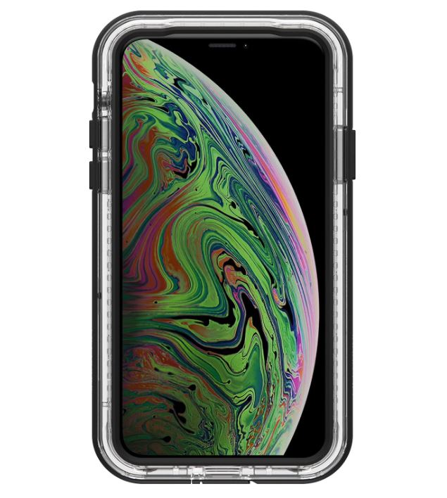 LifeProof Next Series Case for iPhone Xs & iPhone X - Non-Retail Packaging - Black Crystal