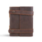 Vintage Dark Brown Leather Journal