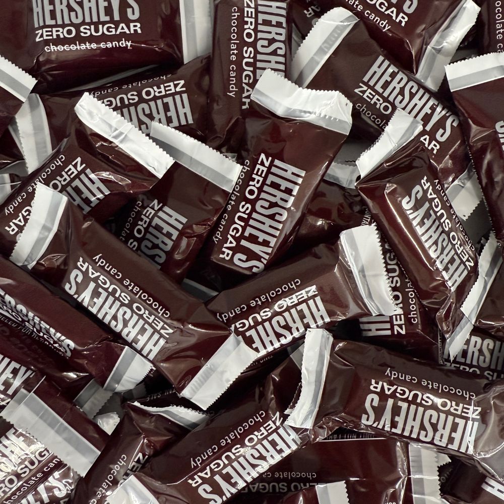Hershey's Zero Sugar Milk Chocolate – Snack Size – Bulk Value Bag