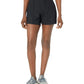 adidas Womens Standard Pintuck Five Inch Pull On Short Black Large