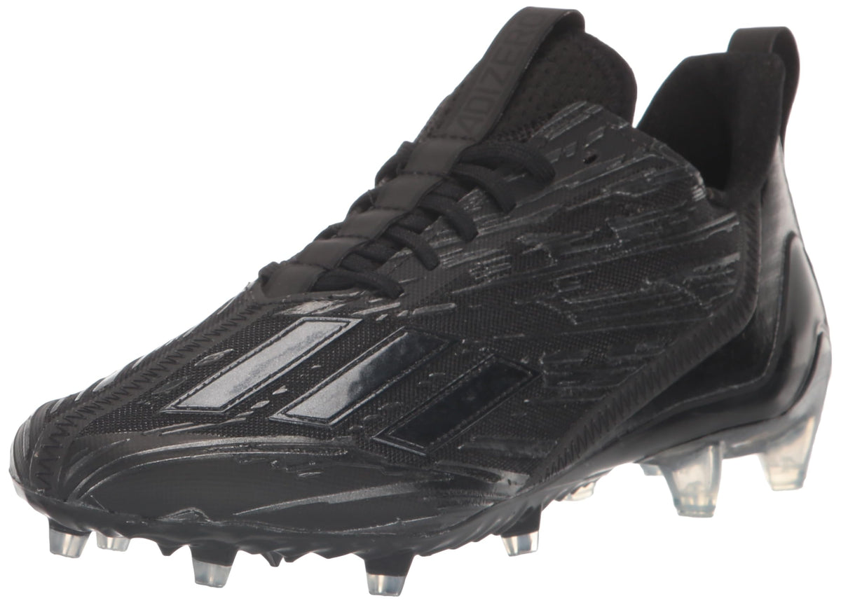 adidas Zapatillas de fútbol Adizero de hombre, negro/negro/negro, Talla 8