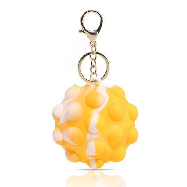 Llavero antiestrés Pop Ball 3D para niños y adultos