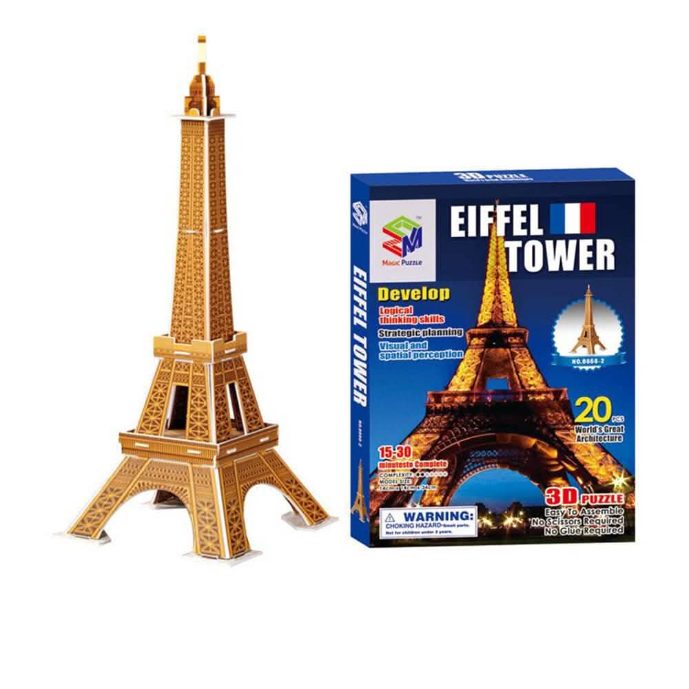 Rompecabezas 3D de arquitectura mundial