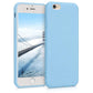 kwmobile Case Compatible with Apple iPhone 6 / 6S Case - Soft Slim Protective TPU Silicone Cover - Dove Blue