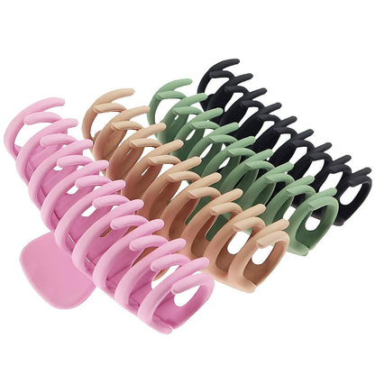 Paquete de 4: Pinzas grandes para el cabello