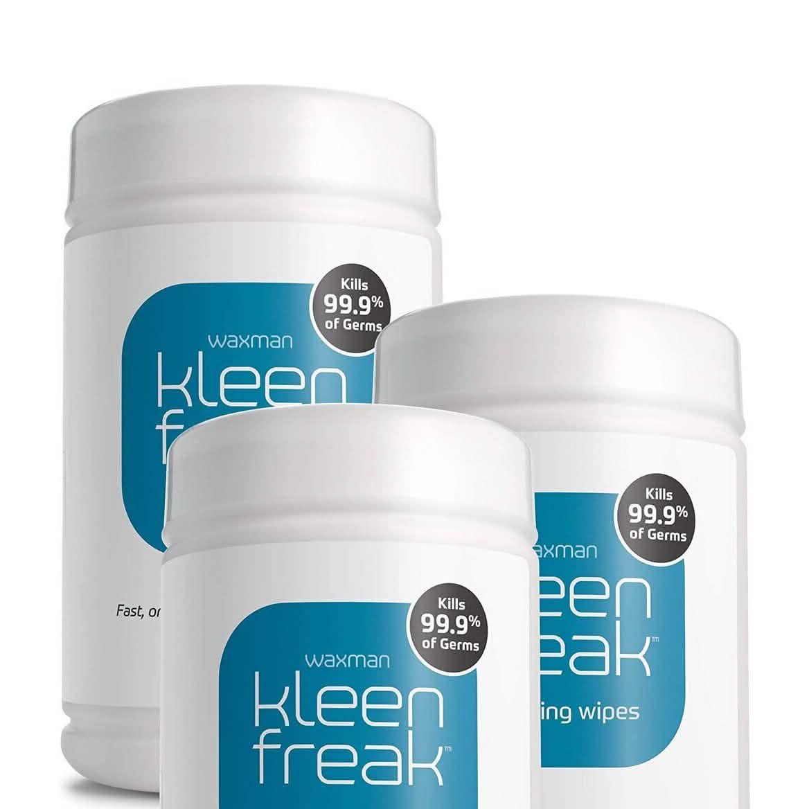 Paquete de 4: Toallitas desinfectantes Kleen Freak