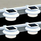 4-Pack: Solar-powered LED Outdoor Lights