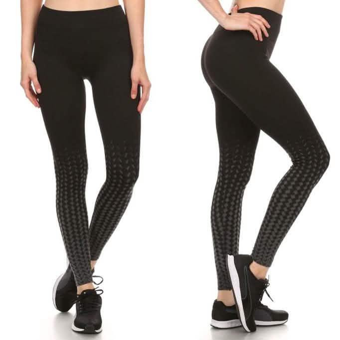 Paquete de 4: Leggings deportivos de rendimiento forrados de vellón para mujer