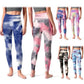Paquete de 4: Leggings tie-dye de tiro alto ultrasuaves para mujer