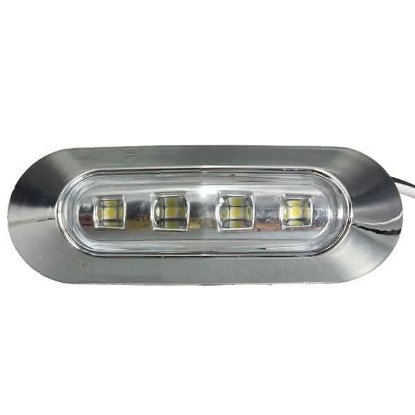 Juego de 4: Luces de posición laterales LED de 12 V-24 V con 4 LED