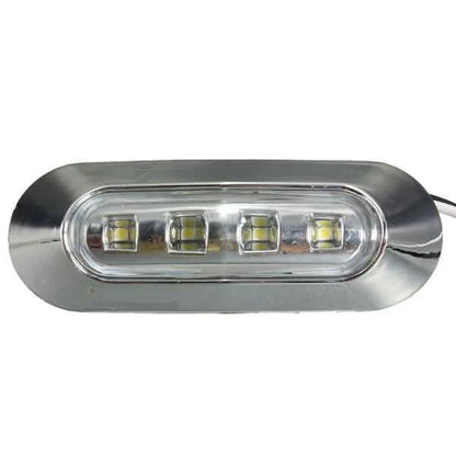 Juego de 4: Luces de posición laterales LED de 12 V-24 V con 4 LED
