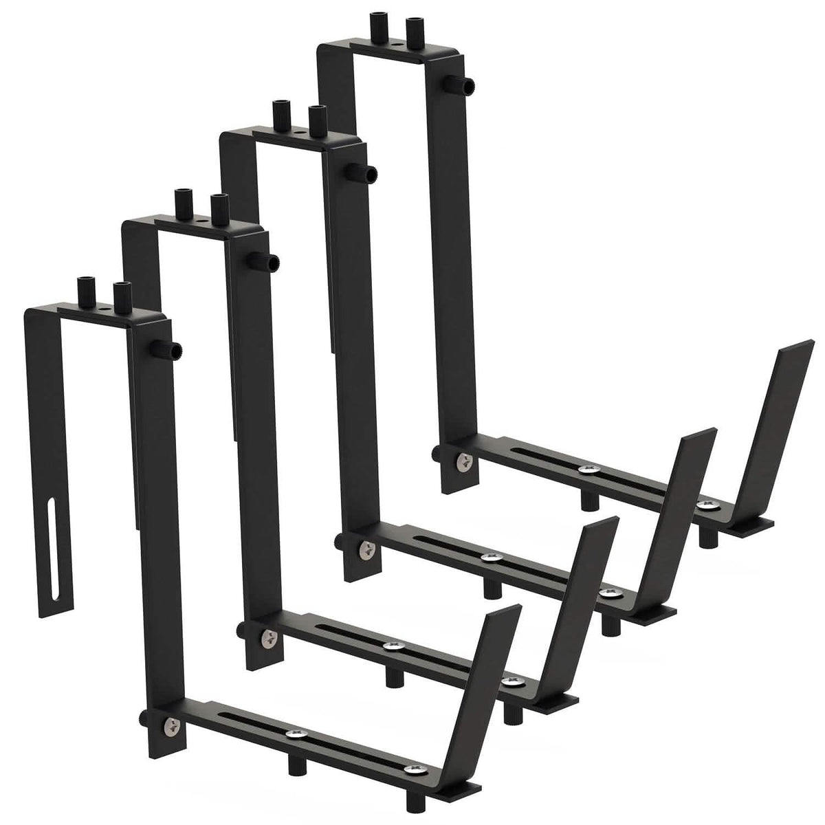Juego de 4: Soportes Ajustables para Jardineras