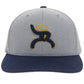 Gorra HOOey Hawk Roughy (gris/azul marino)