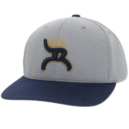 Gorra HOOey Hawk Roughy (gris/azul marino)