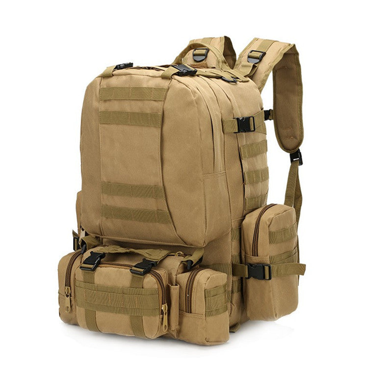 Men's Oxford Waterproof Mix Hiking Military Fans Mountaineering Backpacks