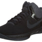 Nike Mens Air Visi Pro Vi NBK Zapatillas de baloncesto de nobuk con corte tobillero, Negro/Antracita - 10M