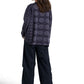 Pima Cotton Circles Luxury Boxy Tee - Midnight