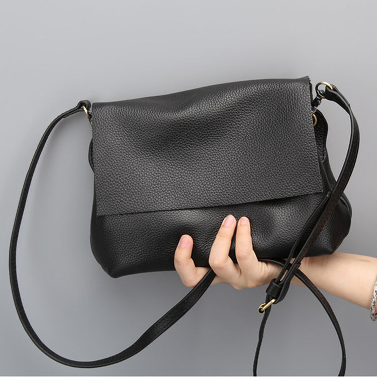 Unique Storage Mini First Layer Cowhide Shoulder Bags