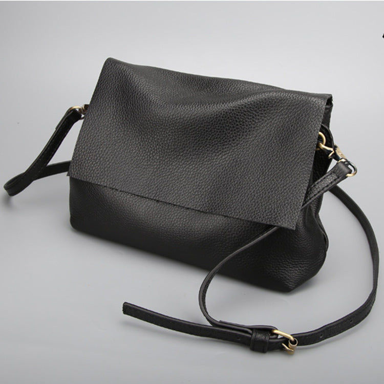 Unique Storage Mini First Layer Cowhide Shoulder Bags