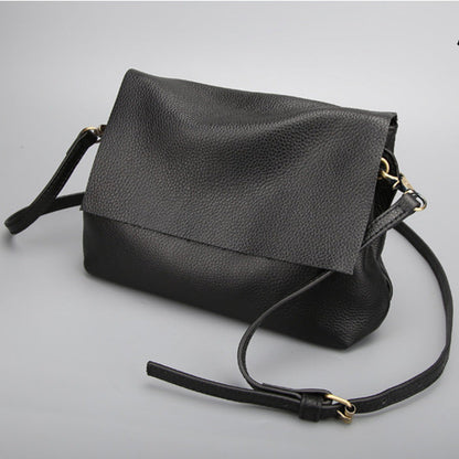 Unique Storage Mini First Layer Cowhide Shoulder Bags