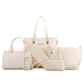 Women's Fashion Embossing Diamond Plaid Portable Shoulder Bags