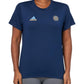 adidas Womens Short Sleeve Pre-Game T-Shirt Team Navy Blue/Philadelphia Union XX-Large