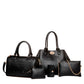 Women's Spring Trendy Crocodile Pattern Mother Handbags