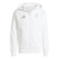 adidas Mens Real Madrid Anthem Jacket White XX-Large
