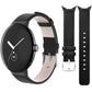 NINKI para Google Pixel Watch 3 41MM Correa/Pixel Watch 2 Correa/Pixel Watch Correa para Mujer (Negro con Beige) Correa de Repuesto de Cuero para Google Pixel Watch 2 Correa de Cuero Pixel Watch 3 41MM