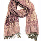 Sakkas Double Layer Jacquard Paisley Pashmina Shawl / Wrap / Stole
