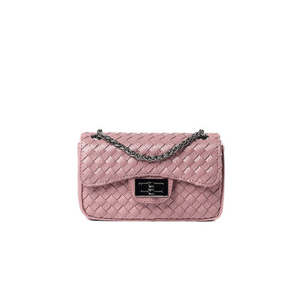 Women's Classic Style Mini Woven Chain Korean Crossbody Bags