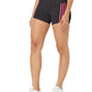 adidas Womens 3-Stripes Short Leggings Black/Team Shock Pink Large